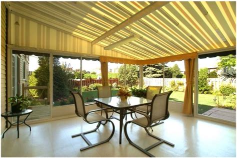 However, aluminum patio screens do glare at times and can dent just like fiberglass. Ontario Screened Patio Enclosures | Wall Attached Sunroom Kits in Canada | The Polaria