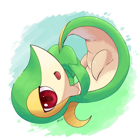 Snivy By Plattyneko On Deviantart Cute Pokemon Cool Pokemon