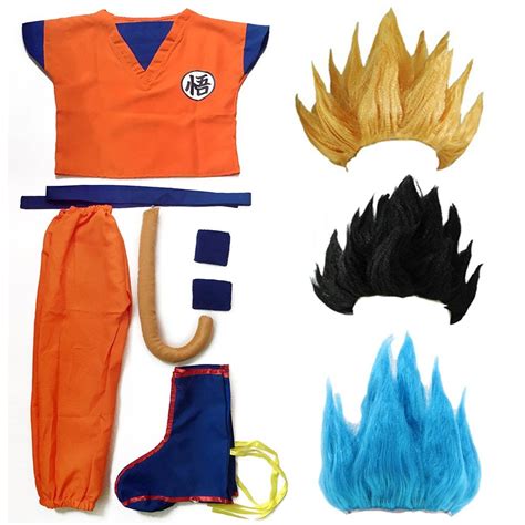 Kids', toddler, & baby clothes with dragonball z designs sold by independent artists. Dragon Ball Z Cosplay Costumes (With images) | Goku ...