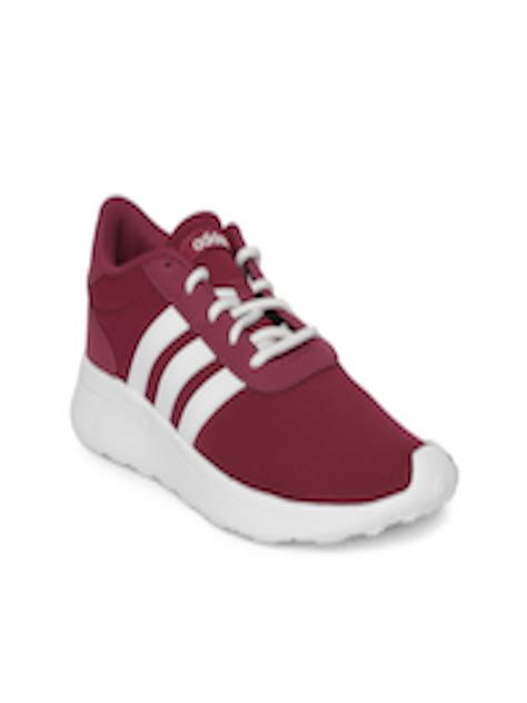Buy Adidas Women Maroon Lite Racer Running Shoes Sports Shoes For