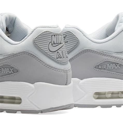 Nike Air Max 90 Essential Wolf Grey Platinum And White End Us