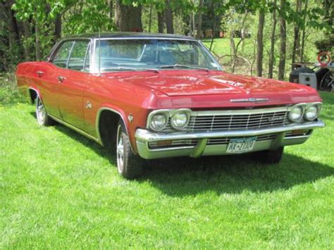 Sell Used 1965 Chevrolet Impala Caprice 4 Door Hard Top Classic Car 327 V8 Engine 3 Owner In