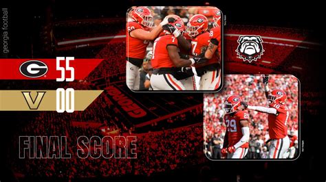 Uga Football Dawgs Blast Vandy In Homecoming Win Field Street Forum