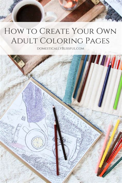 Before you finalize your design make sure you get some feedback from family. How to Create Your Own Adult Coloring Pages - Domestically ...