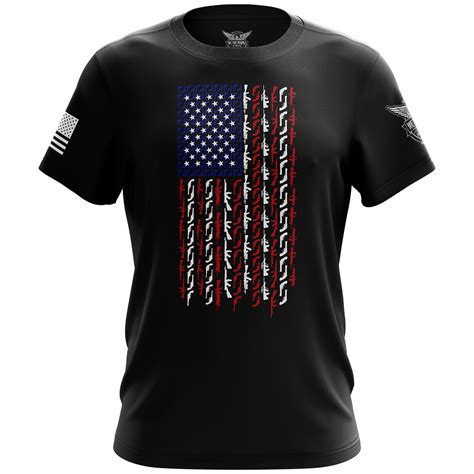 American Flag Gun T Shirt Buy American Flag Gun T Shirts Online