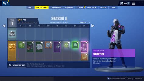 Fortnite All Season 9 Battle Pass Skins Dot Esports