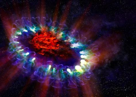 Supernova 1987a Reveals The Inner Regions Of An Exploded Star