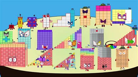 Numberblocks Band But Even More More Step Squads Color Remix Multiples