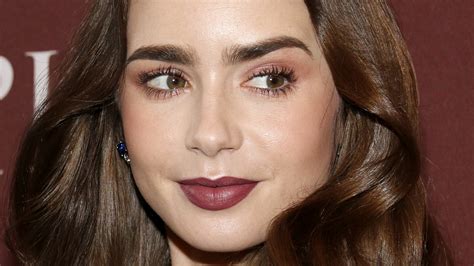 here s what lily collins looks like going makeup free