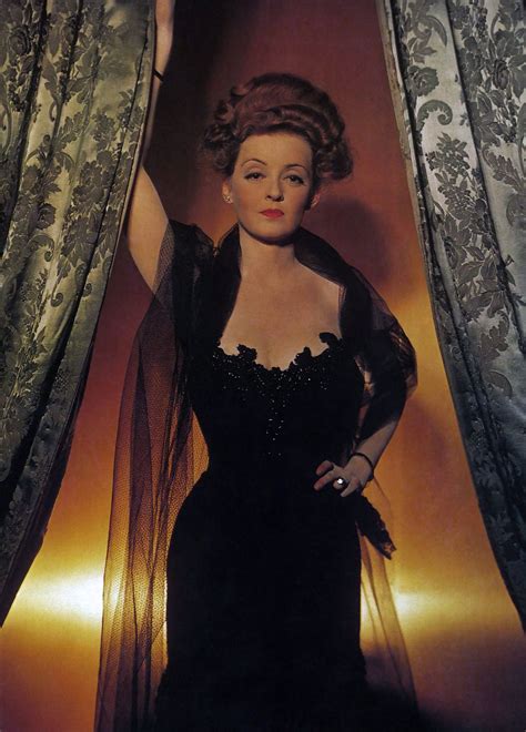 Bette Davis In A Color Photo Still From ‘the Little Foxes Bette