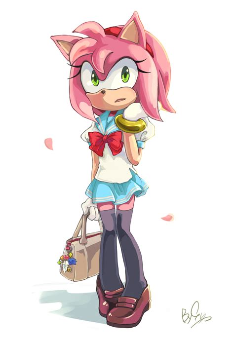 Amy Rose Sonic The Hedgehog Fan Art 34498144 Fanpop