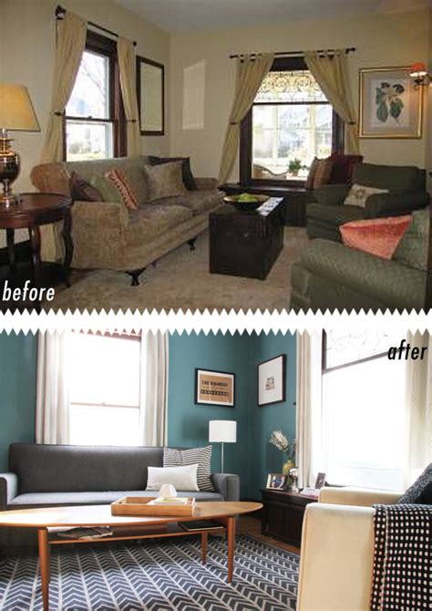 17 Awesome Before And After Living Room Makeovers Page