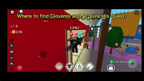 Roblox Anime Fighting Simulator 💪2024 Where To Find Giovanni And