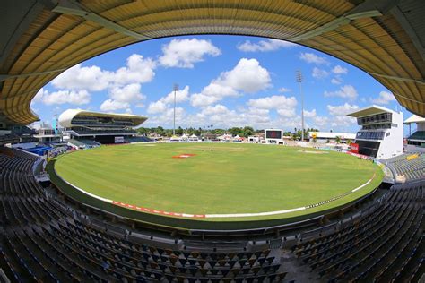 a general view of the kensington oval in barbados