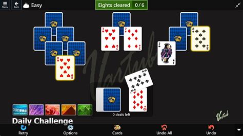 Microsoft Solitaire Collection Tripeaks Daily Challenge November