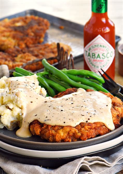 Chicken fried steak is by no means low fat, but it is a comfort food. The Ultimate Chicken Fried Steak Recipe with Gravy - Mom ...