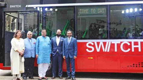 Switch Mobility Eiv 22 Indias 1st Double Decker Electric Bus