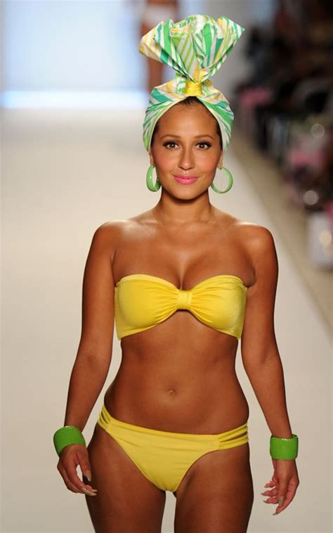 Adrienne Bailon Have Faith Swimwear Sexy Hot Photos Hub