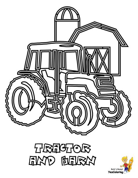 John deere tractors coloring pages — fitfru style john deere. Hardy Tractor Coloring | Tractor | Free | John Deere ...