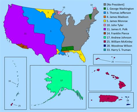 The United States Of America Territorial Expansion Vivid Maps
