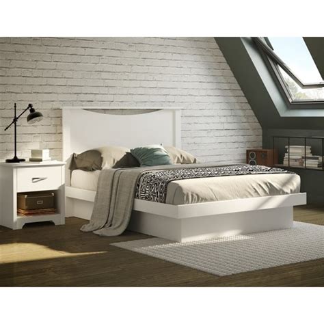 Our master bedroom category includes trendy and comfortable beds and several storage furniture options. South Shore Basic 2 Piece Full Platform Bedroom Set in ...