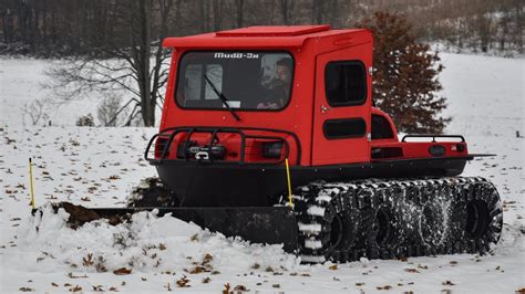 Snow Plowing With A Mudd Ox Xl 8x8 Youtube