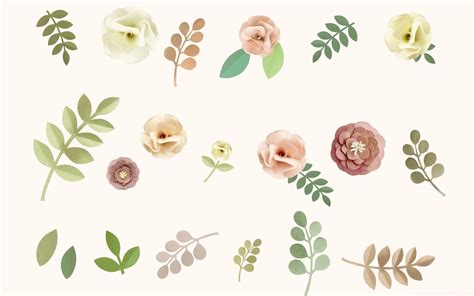 Pastel Floral Background Macbook Air Wallpaper Download Allmacwallpaper