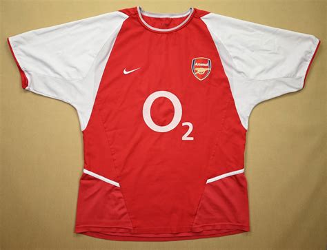 2002 04 Arsenal London Shirt M Football Soccer Premier League