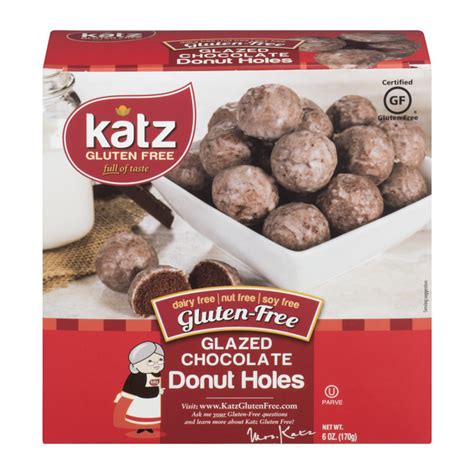 Save On Katz Donut Holes Chocolate Glazed Gluten Free Frozen Order