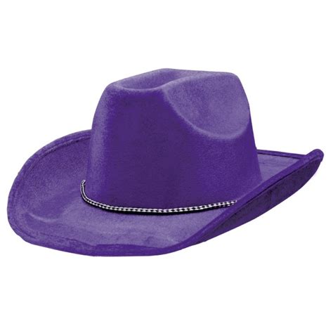 Purple Cowboy Hat Apparel Accessories Piece Ubicaciondepersonascdmx