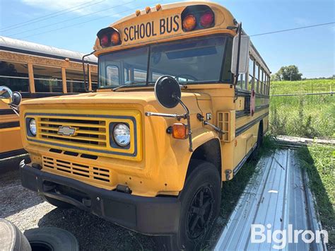 1989 Chevrolet B60 School Bus BigIron Auctions