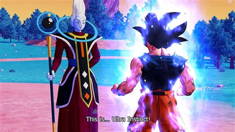 Dragon Ball Z Kakarot Goku Ultra Instinct New Goku And Whis Story Mod