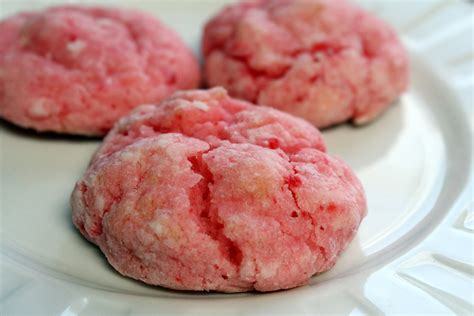 Strawberry And Cream Butter Cookie Julies Eats And Treats