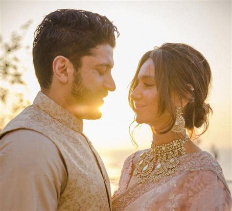 Farhan Akhtar And Shibani Dandekar Take Vows In A Christian Wedding