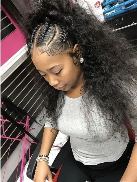 Pin By Pinkyyblinky🌸💓 On Haïr ♀️stylescolors Weave Ponytail