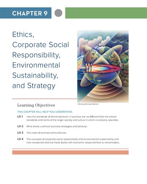 9 Ethics Corporate Social Responsibility Environmental Sustainability