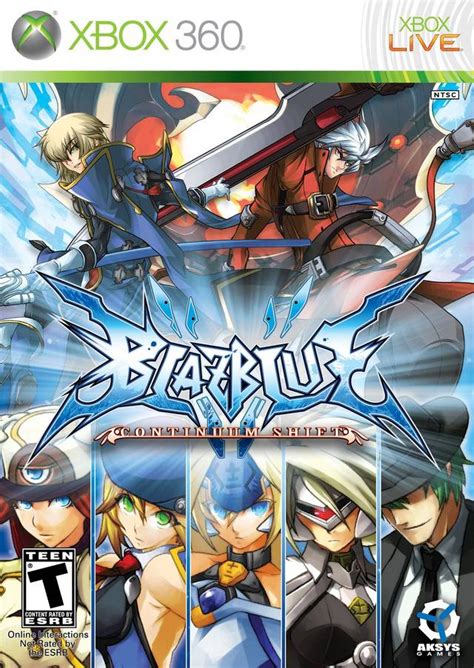 Blazblue Continuum Shift Xbox 360 Game