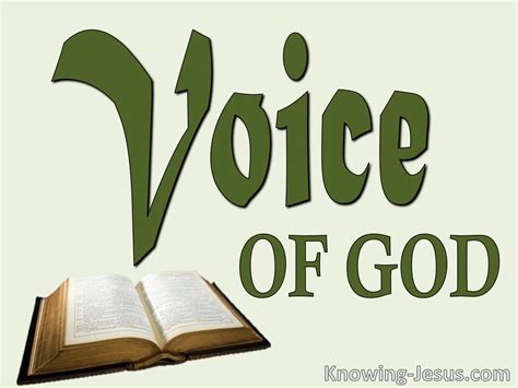 The Voice Of God Character And Attributes Of God 26﻿
