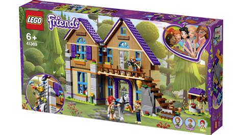 Share friendship moments on the swing chair on the porch, and look after the baby rabbit in his hutch. LEGO® FRIENDS 41369 Mias Haus mit Pferd, LEGO FRIENDS ...