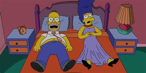 Les Simpson Homer Et Marge Vont Divorcer Lors De La Saison 27