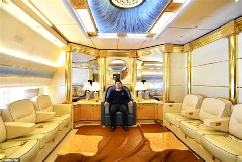 Inside The Boeing 747 Private Jet Sam Chui Is The Only Passenger On A