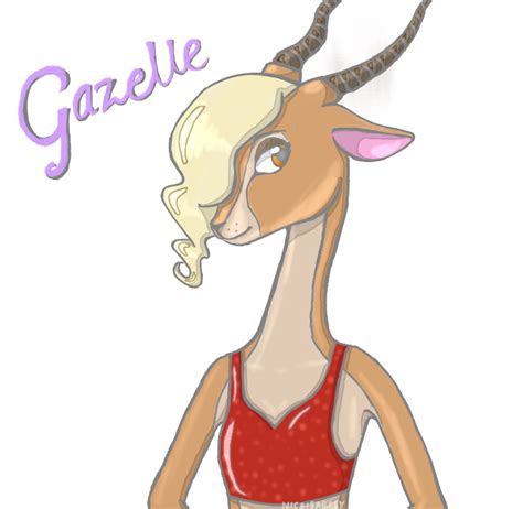 Art Of The Day 84 A Special Gazelle Birthday Zootopia News Network