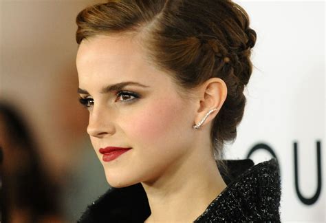 Emma Watson Wore A Braided Updo Last Night That Will Make You Forget Every Single Braid Youve
