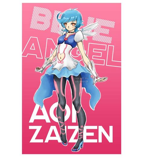 Blue Angel Aoi Zaizen Vr Concept By Alma Fox On Deviantart