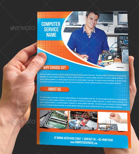 Free 24 Computer Flyer Templates In Psd Vector Eps Ms Word