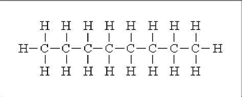 Structural Formula Of Octane