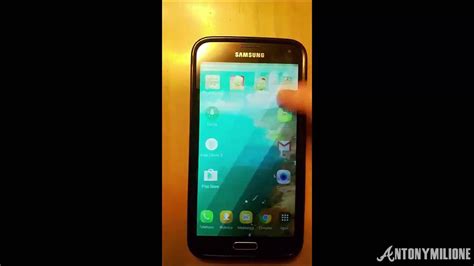Samsung Galaxy S5 Flickering Green Screen With Low Backlight Youtube