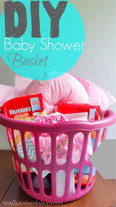 It says that you put thought into buying for them and didn't just ask for a wishlist. DIY Baby Shower Gift Basket {on a Shoestring} | Baby ...
