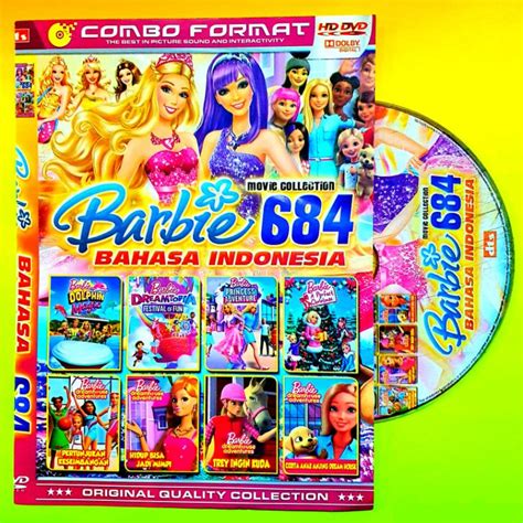 Jual Kaset Koleksi Film Barbie Bahasa Indonesia Film Anak Cartoon
