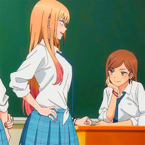 Marin Kitagawa E Amiga Menina Anime Anime Personagens De Anime